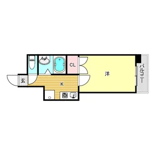 兵庫県尼崎市稲葉荘2【マンション】の間取り