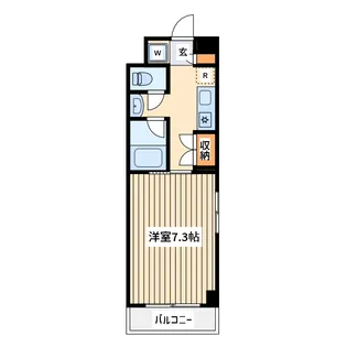 シーズ 22 オオサワ【2階】の間取り