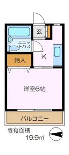 神奈川県横浜市金沢区瀬戸【アパート】の間取り