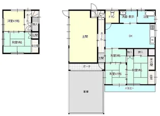 熊本県熊本市西区池田3【一戸建】の間取り
