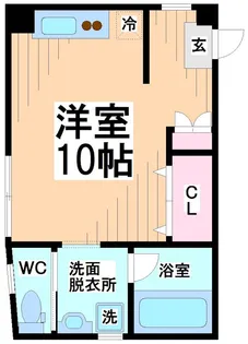 神奈川県川崎市多摩区東生田1【マンション】の間取り