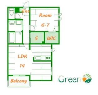 Maison de Kurihara【1階】の間取り