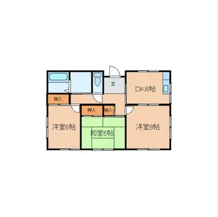 宮城県柴田郡大河原町字住吉町【一戸建】の間取り