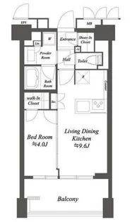 プライマル練馬豊島園【5階】の間取り