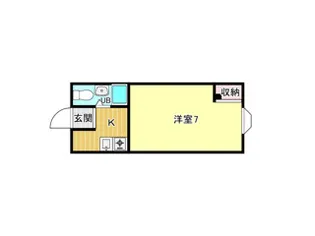 ジャンギャバン新大宮【5階】の間取り