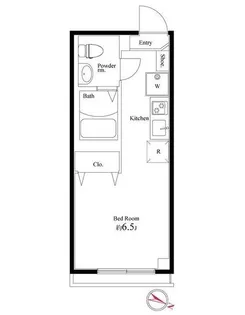 レガーロ千葉駅前【4階】の間取り