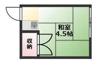赤羽根荘【2階】の間取り