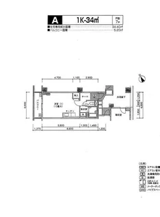 タートル仲六郷【4階】の間取り