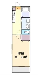 G&W東池袋【1階】の間取り