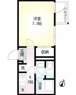 東京都目黒区下目黒5【マンション】の間取り
