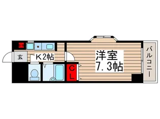 イレブンナイン【3階】の間取り