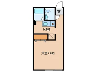 ZESTY神楽坂【4階】の間取り