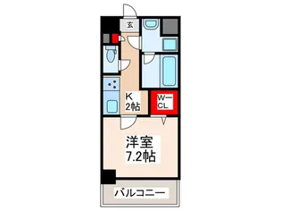 コージーコートVI【1階】の間取り
