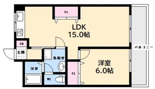 広島県広島市西区己斐本町2【マンション】の間取り