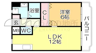 コーポラス青柳【3階】の間取り