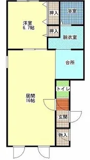シック【2階】の間取り