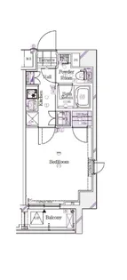 東京都江東区森下3【マンション】の間取り