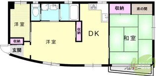 大西ビル【3階】の間取り