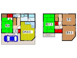 埼玉県さいたま市緑区大字三室【一戸建】の間取り