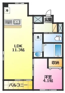 Luana『ルアナ』【2階】の間取り