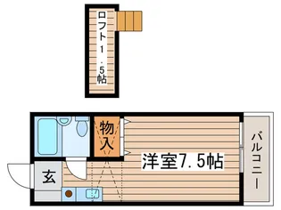 テリ-ハウス【1階】の間取り