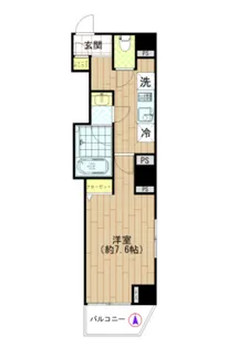 アリーチェ新御徒町【3階】の間取り