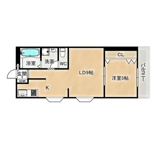 ミライハイム【2階】の間取り