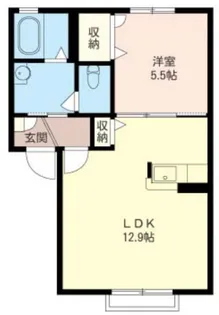 エメロードB【1階】の間取り