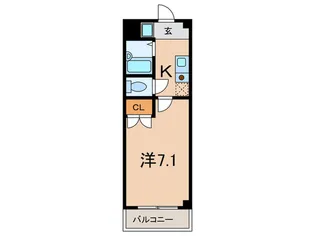 レスポワ-ル芦屋【3階】の間取り