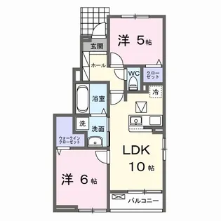 光テラス II【1階】の間取り
