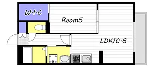 スカイガーデン万倍A【1階】の間取り
