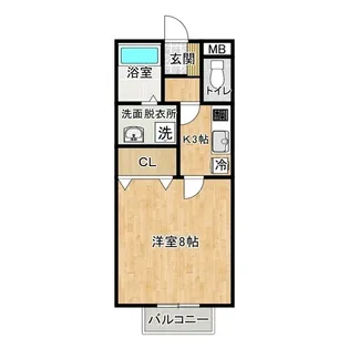 Brio・I【2階】の間取り