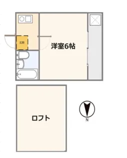 シティパレス石神井台I1号棟【2階】の間取り