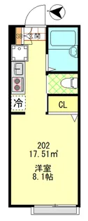 AZEST-RENT武蔵新城【2階】の間取り