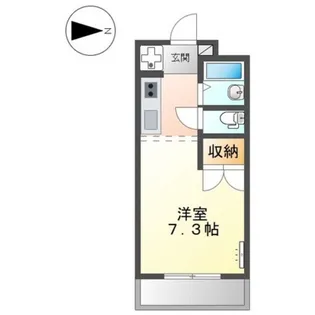 サンコート東山【2階】の間取り