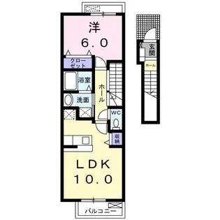 ルミナーレ【2階】の間取り