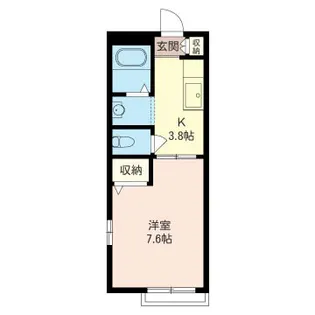 メゾン・シャルマン【2階】の間取り