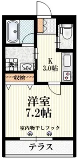 casa香洋【1階】の間取り