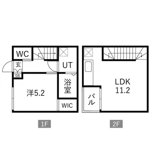 fluke i-terrace【2階】の間取り