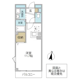 O’sフトゥーロ【1階】の間取り