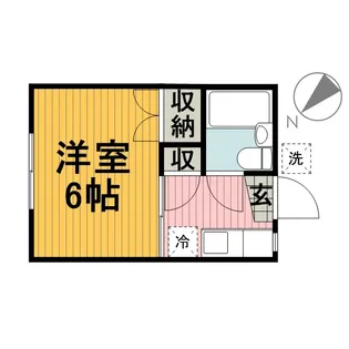松見サンハイツ【2階】の間取り
