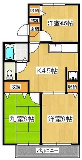 グランシャリオ【1階】の間取り