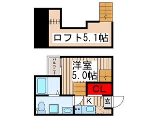 アーク【1階】の間取り