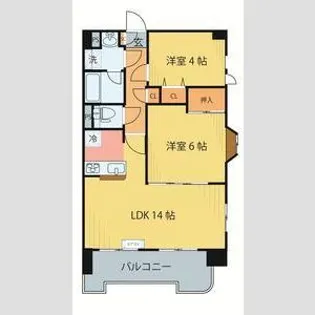 La Casa Mia【4階】の間取り