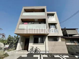 岡山県岡山市北区十日市中町【アパート】の外観