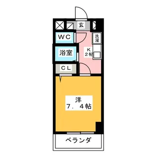 Century Nagono【3階】の間取り