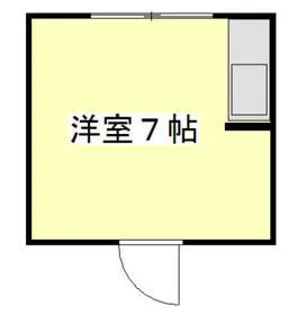 ステューディオ桜台【4階】の間取り