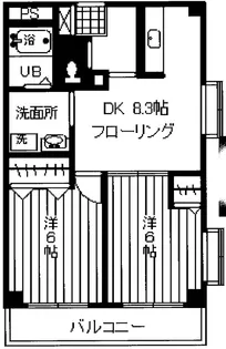 マンション・コイムV【5階】の間取り