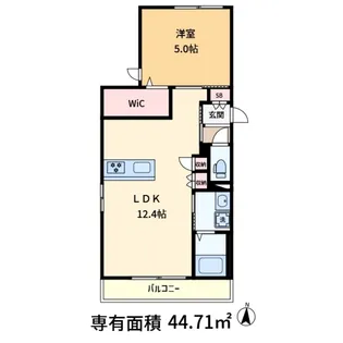 メゾン・ドゥ・ボヌール【4階】の間取り