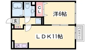 ラーゼンヴィラII棟【2階】の間取り